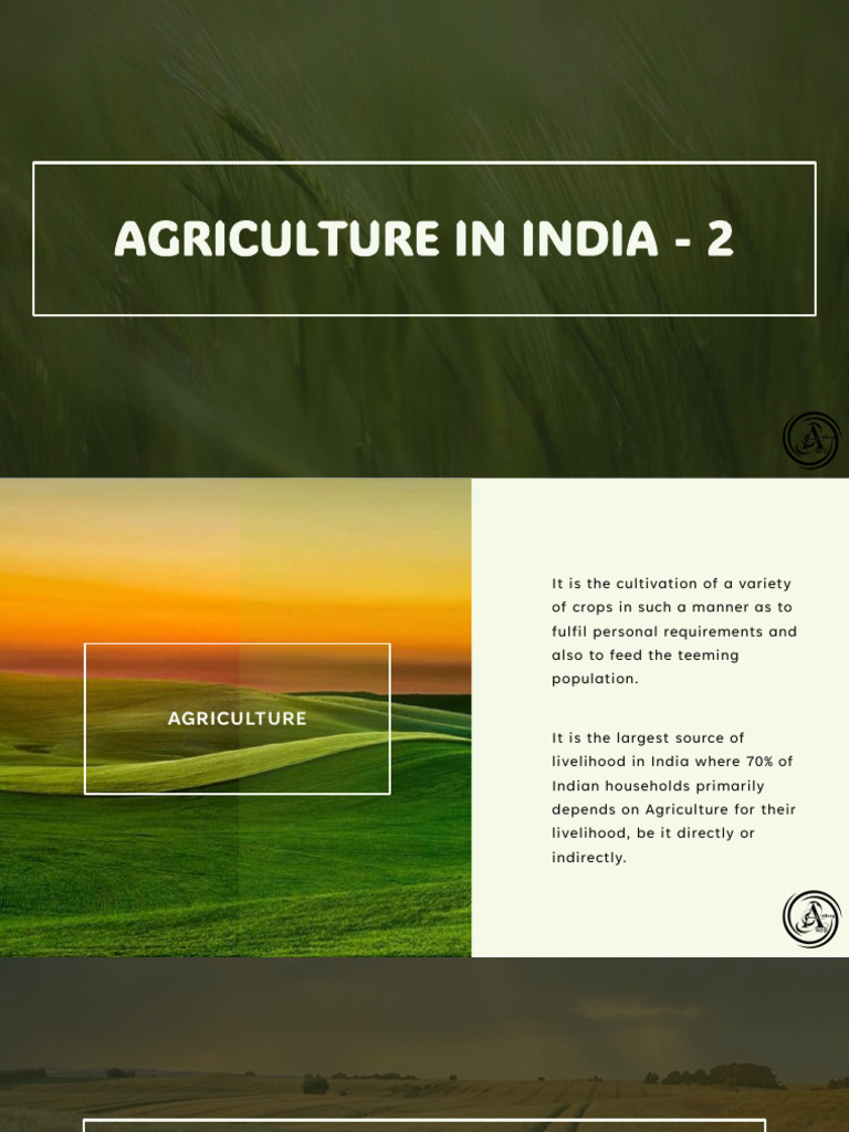Ch. 9 - Agriculture in India - 2 PDF | PDF | Sugarcane | Cotton