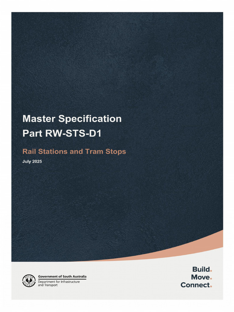 Rail Stations and Tram Stops Specification | PDF | Rail Transport ...