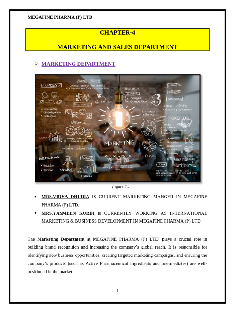 Chapter 4 Marketing and Sale | PDF | Marketing | Pharmaceutical Industry