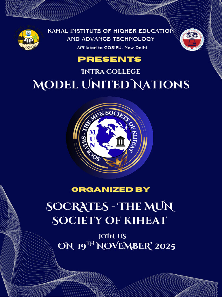 KIHEAT Model United Nations 2025 Event | PDF | United Nations ...