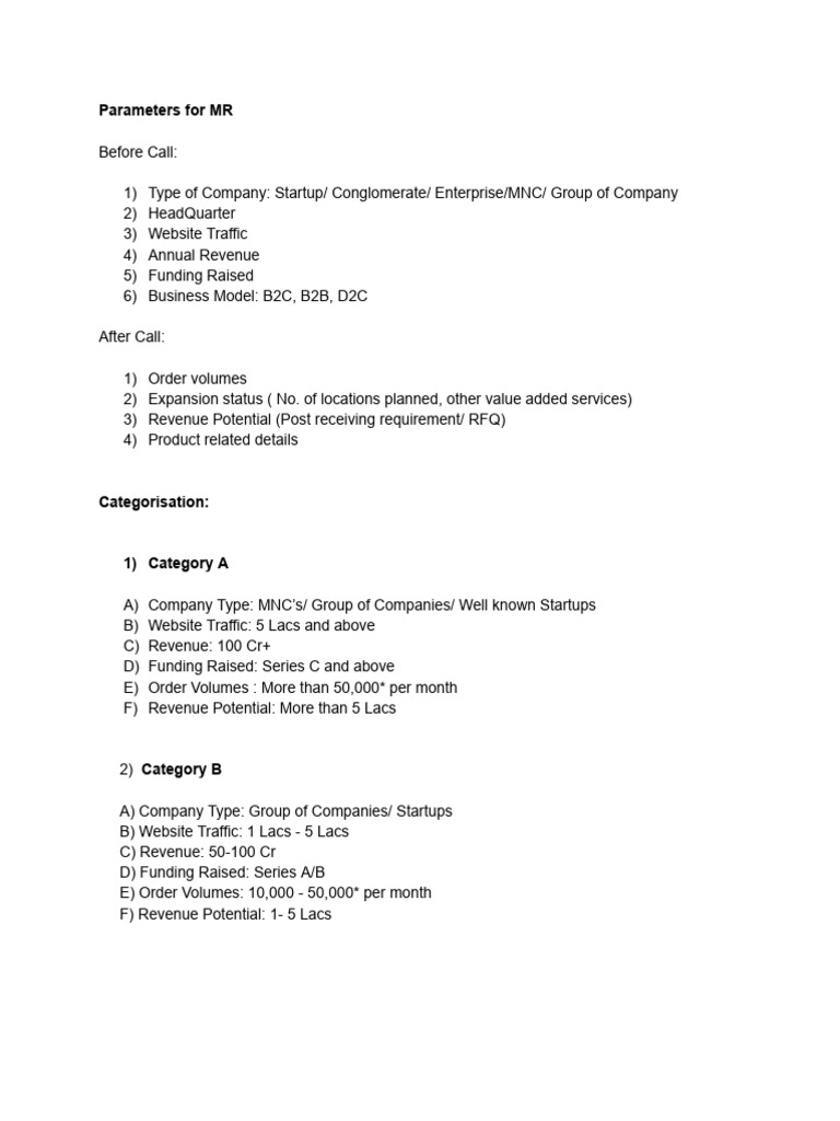 Sales-Market Research Format | PDF | Marketing | Market (Economics)
