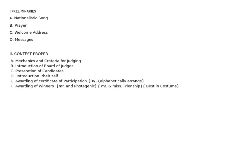 Photogenic Contest Mechanics and Awards | PDF