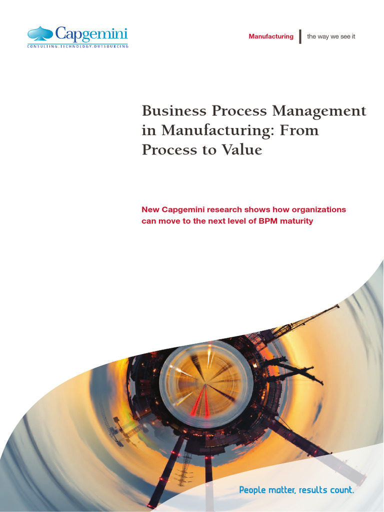 BPM Strategies for Manufacturing Growth | PDF | Business Process ...