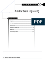 Computer-Aided Software Engineering: Major Topics