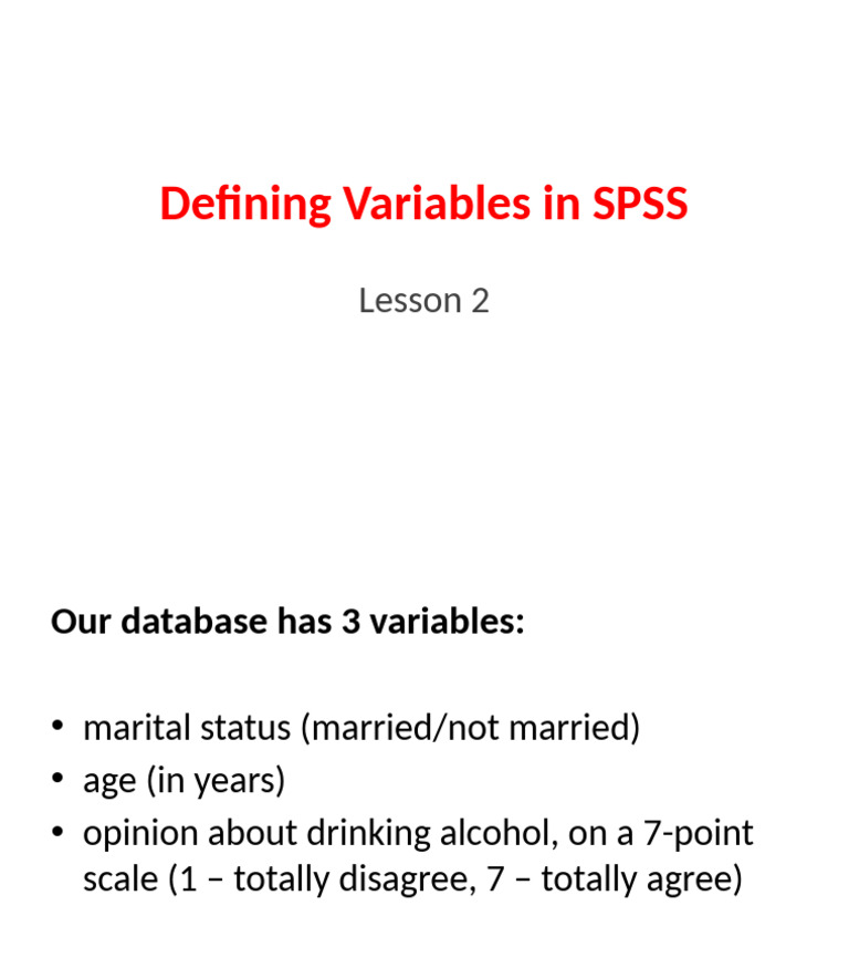 Chapter 02 Defining Variables Pdf