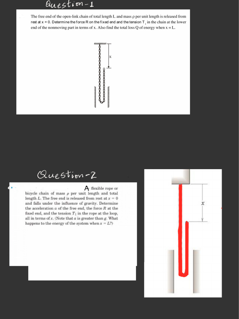 Practice Question Variable Mass - 250917 - 063801 | PDF