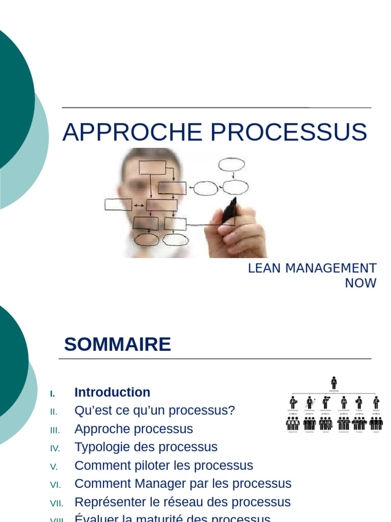 Approche Processus en Lean Management | PDF | Économie d'entreprise ...