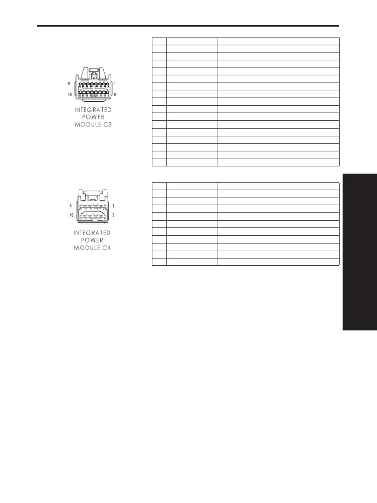 Integrated Power Module Pinouts Guide | PDF | Electrical Engineering ...