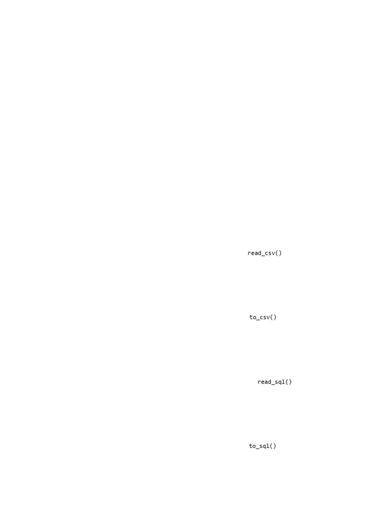CSV and MySQL Data Handling with Pandas | PDF | Comma Separated Values ...