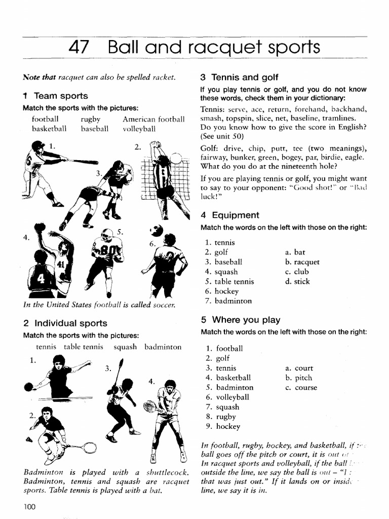 Sports 3 | PDF
