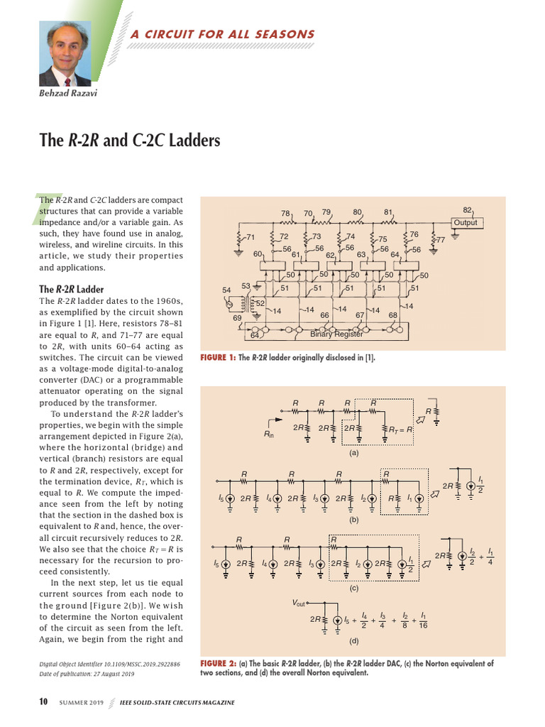 The R-2R and C-2C Ladders A Circuit For All Seasons | PDF | Electrical ...