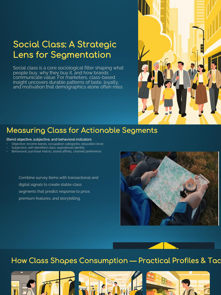Social Class Insights for Marketing Segmentation | PDF