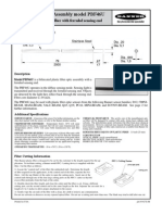 Plastic Fiber Optic Assembly Installation Guide