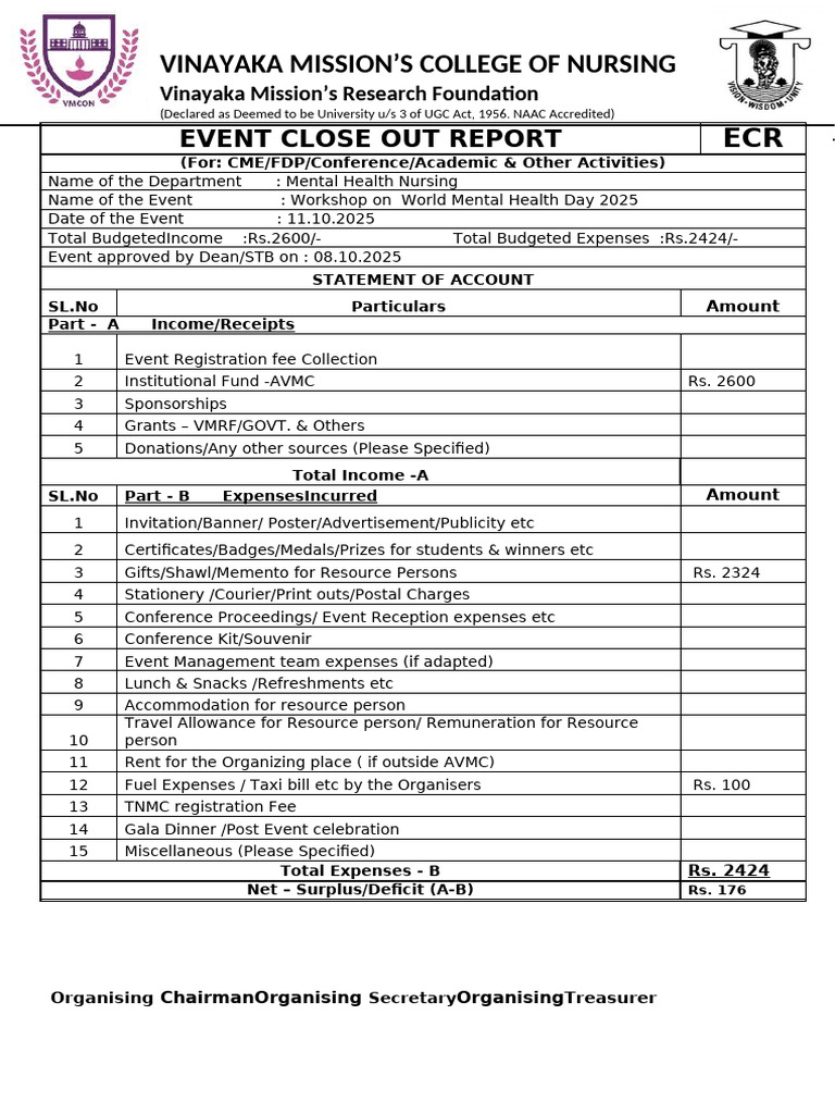 Vmcon Ecr Format (8) | PDF