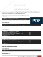 Disable Iptables Firewall CentOS