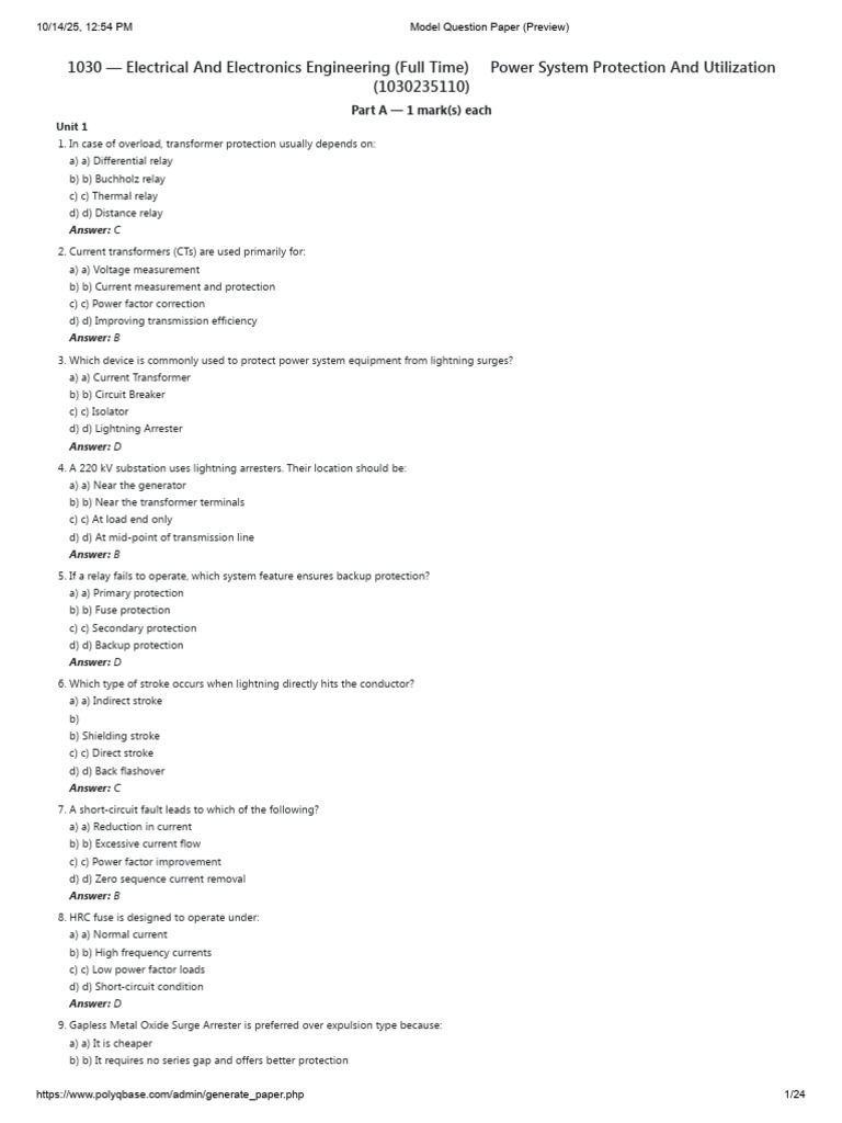 Electrical Engineering Exam Questions | PDF | Lighting | Welding