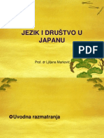 1 Jezik I Drustvo U Japanu