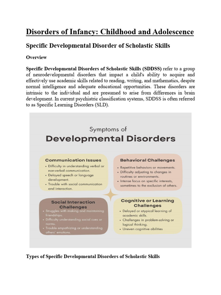 Understanding Specific Learning Disorders | PDF | Mental Disorder ...