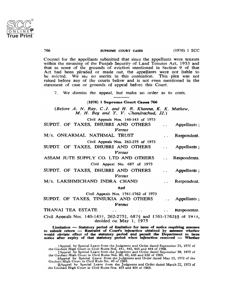 Modak Judgment Analysis (2008) SCC 1 | PDF | Courts | Government ...