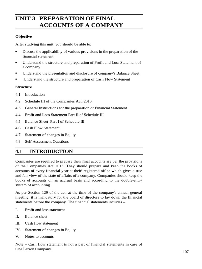 Final Accounts Preparation for Companies | PDF | Expense | Equity (Finance)