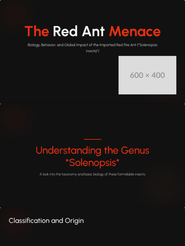 Red Ant Menace | PDF