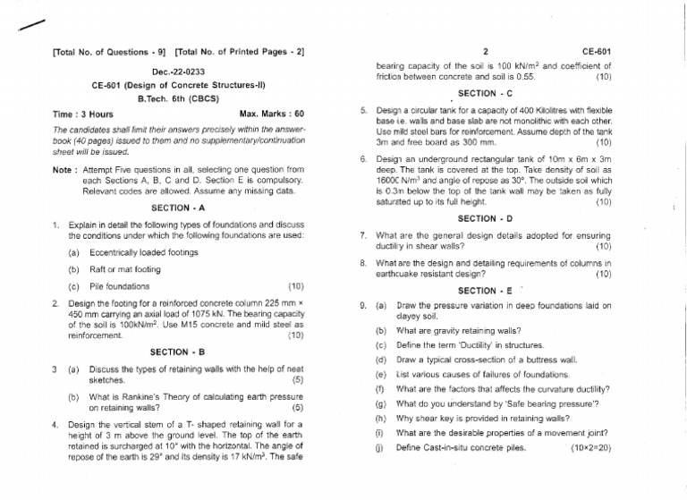 Dcs 2 Question Paper 2022 03 | PDF
