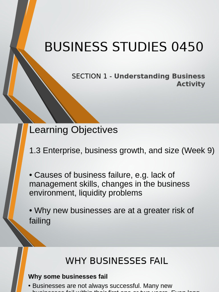 G8 Section 1 Understanding Business Activity | PDF | Business | Poverty