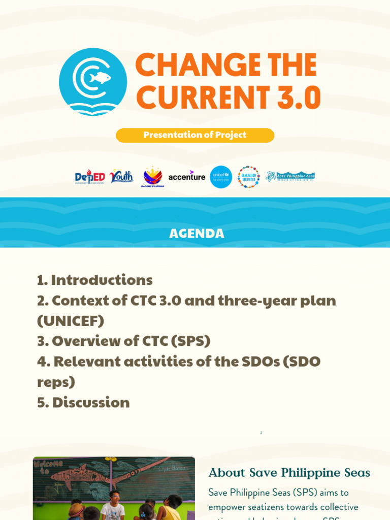CTC 3.0 Year 2 Kick Off With SDOs Compressed 1 | PDF | Natural Environment