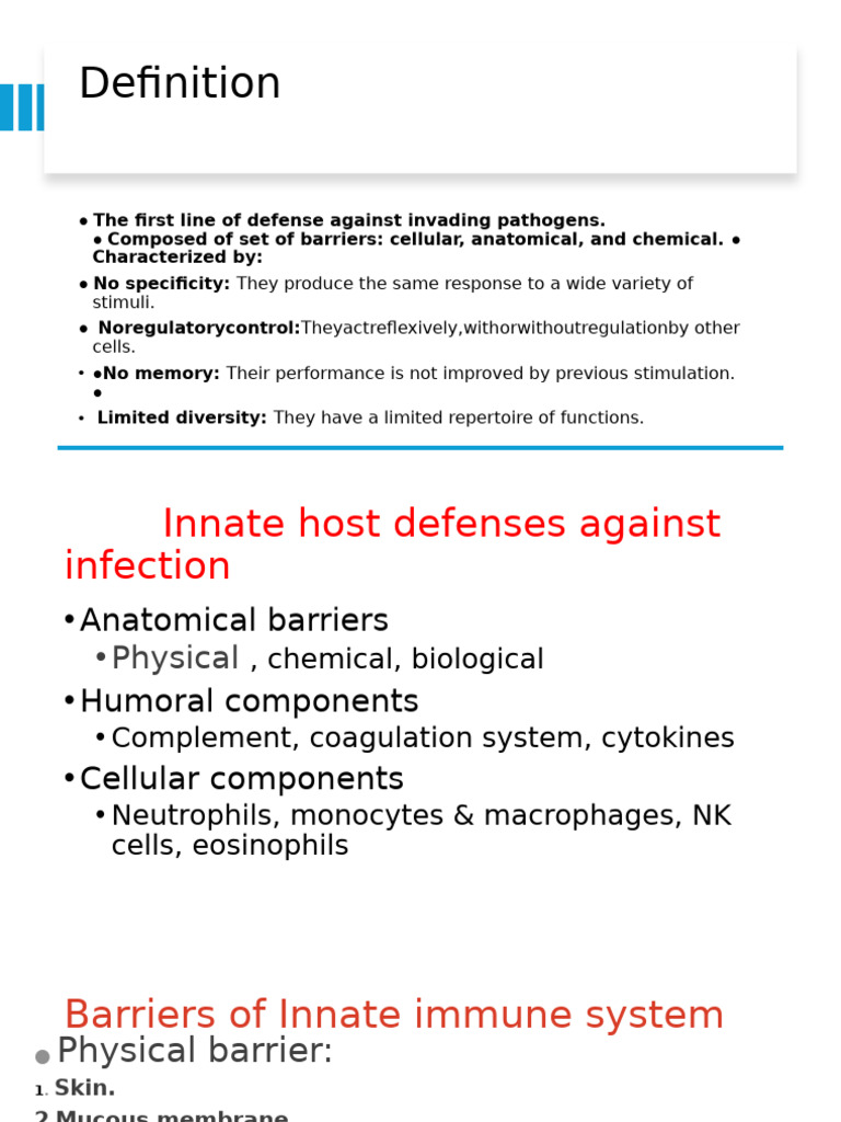 4-innate | PDF | Innate Immune System | Immune System