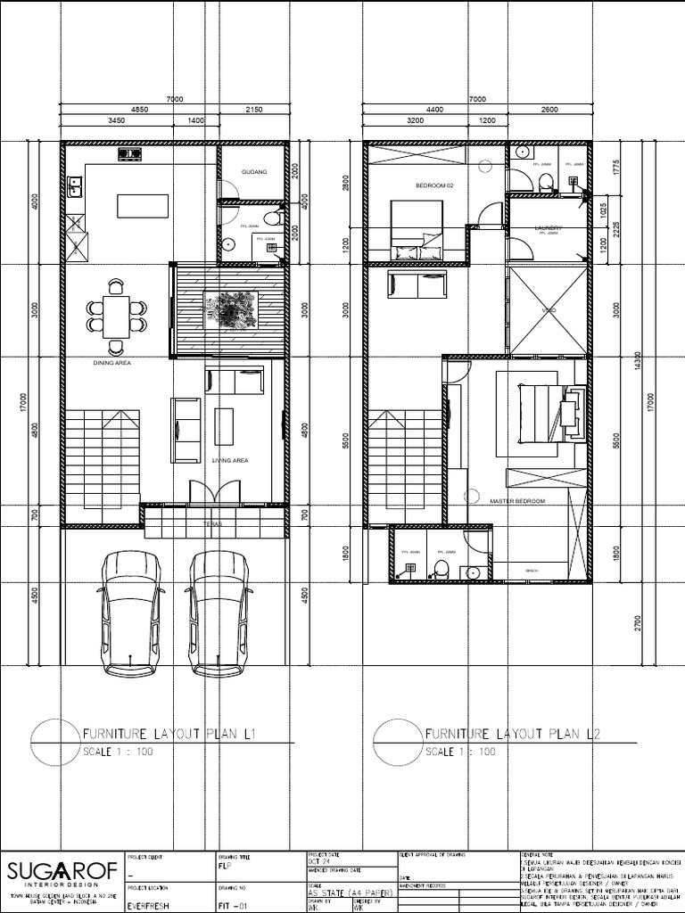 Interior Design Layout and Dimensions | PDF