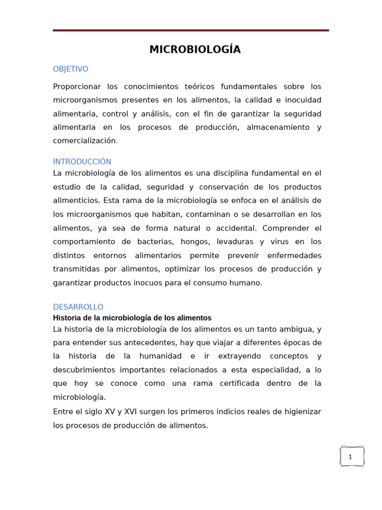 Manual de Microbiologia en Alimentos | PDF | Microbiología | Alimentos