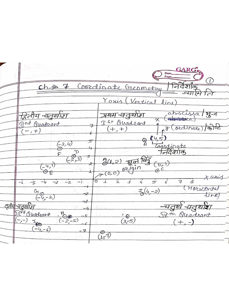 Class 10th Chapter 7 | PDF