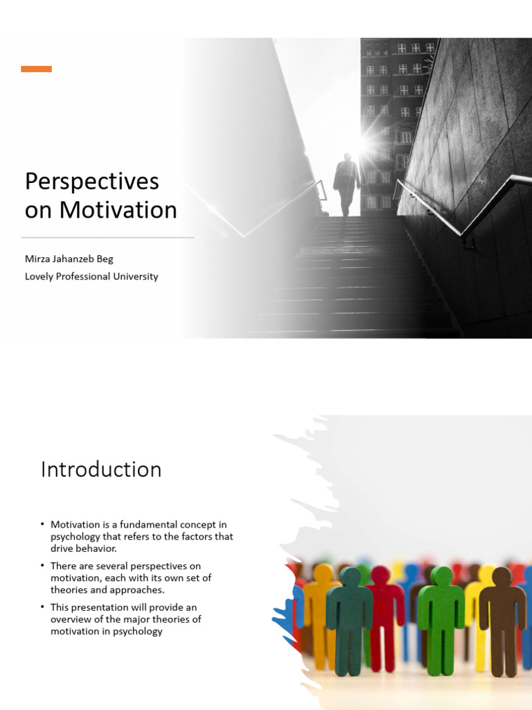 Overview of Motivation Theories | PDF | Motivational | Motivation
