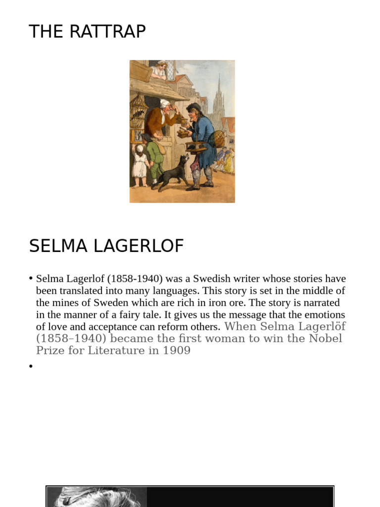 The Rattrap | PDF | Selma Lagerlöf