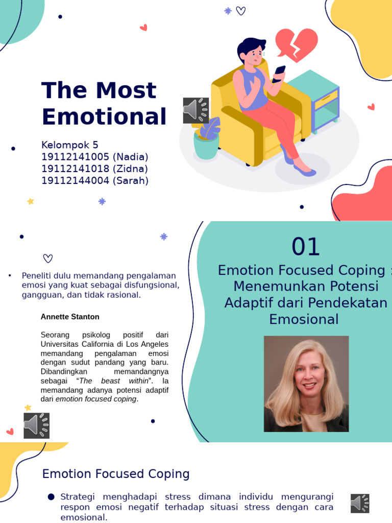 Potensi Adaptif Emotion Focused Coping | PDF
