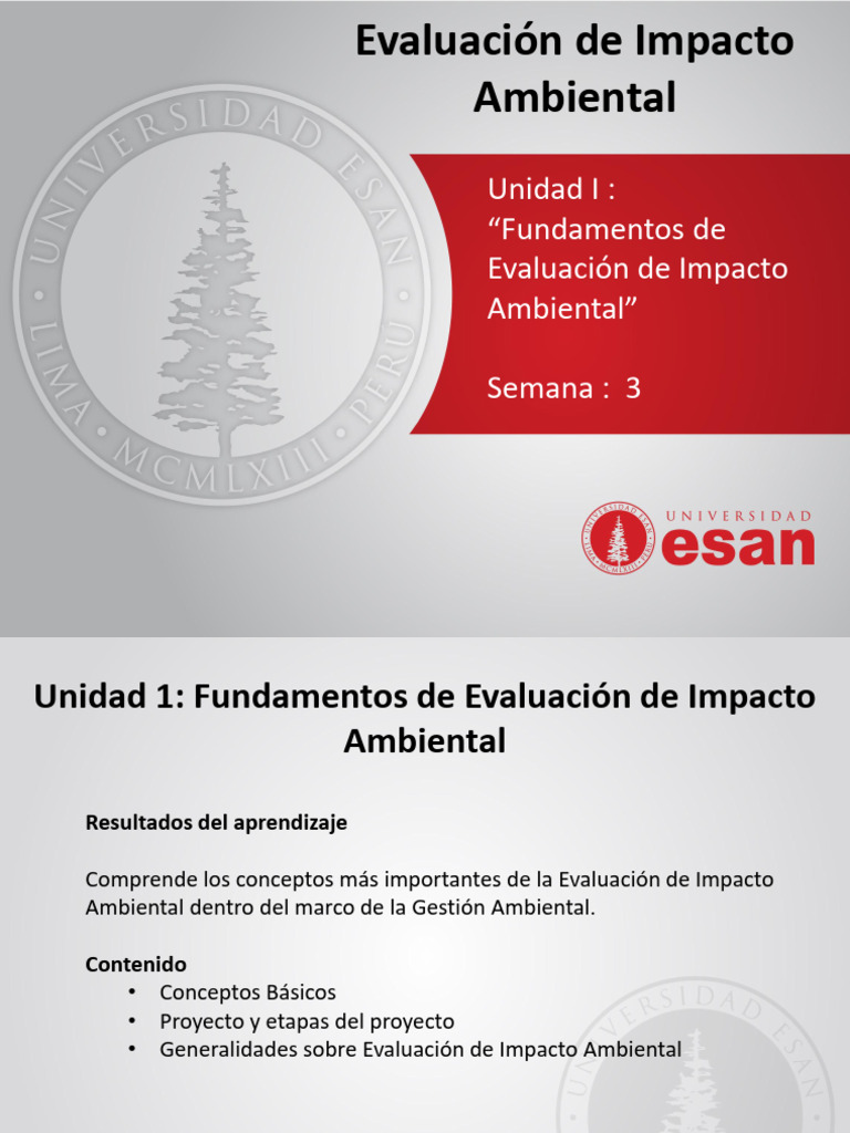Fundamentos de Evaluación Ambiental | PDF | Evaluación de impacto ...