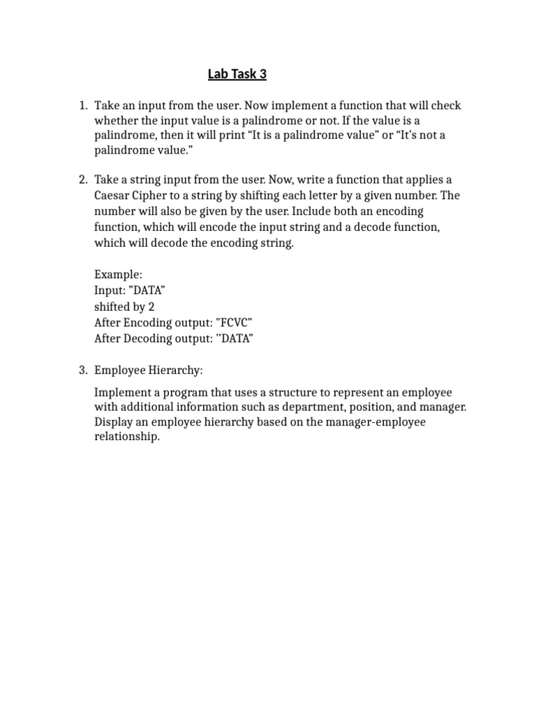 DS Lab Task 3 | PDF