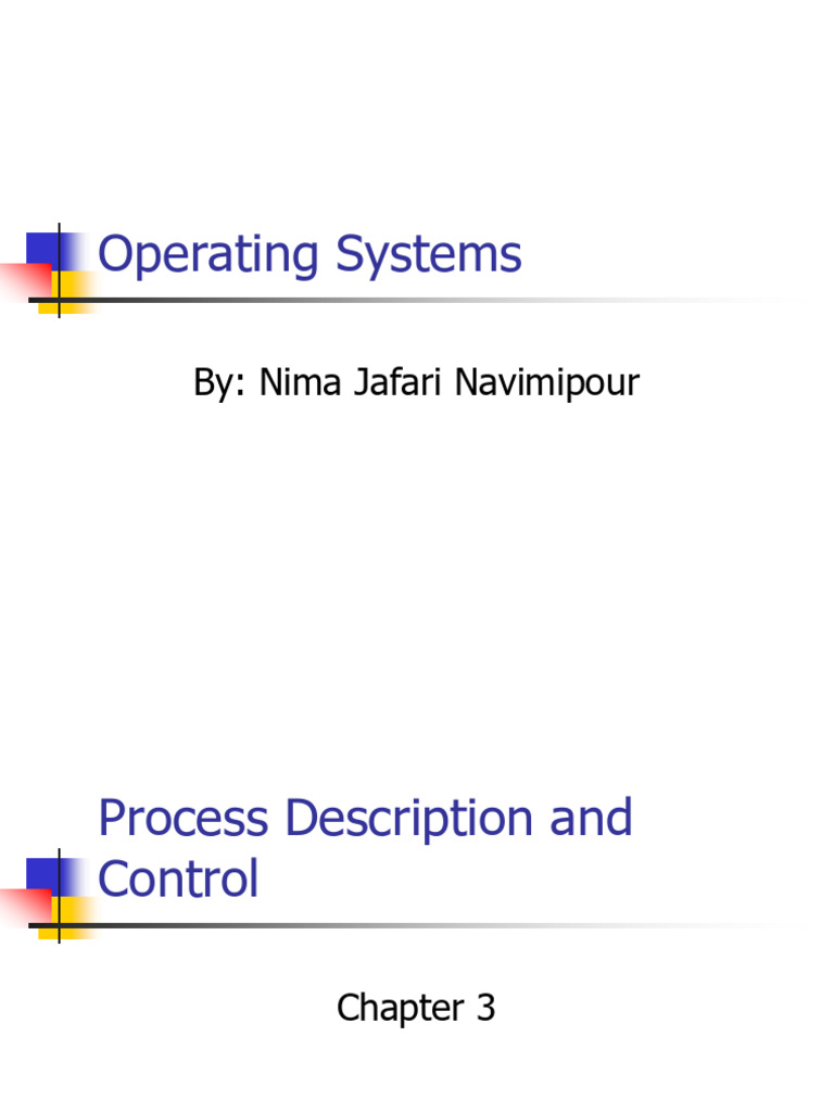 Chap3 | PDF | Process (Computing) | Operating System