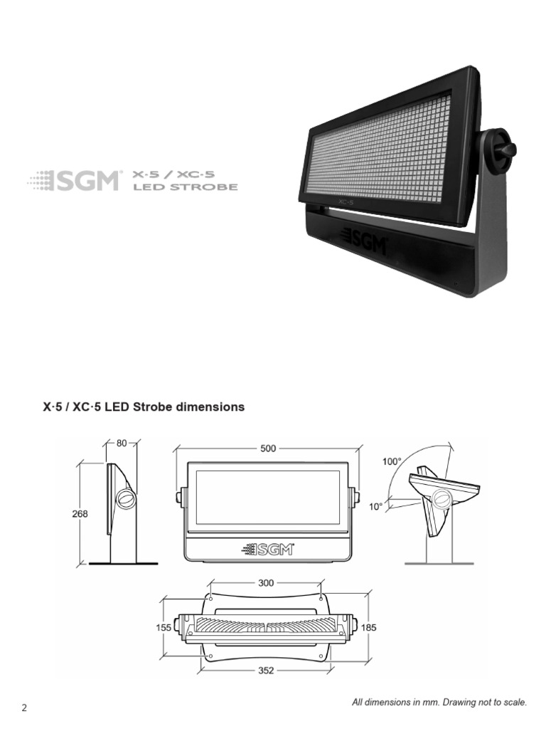 SGM X-5 and XC-5 User Manual (Rev C) | PDF | Flash (Photography ...