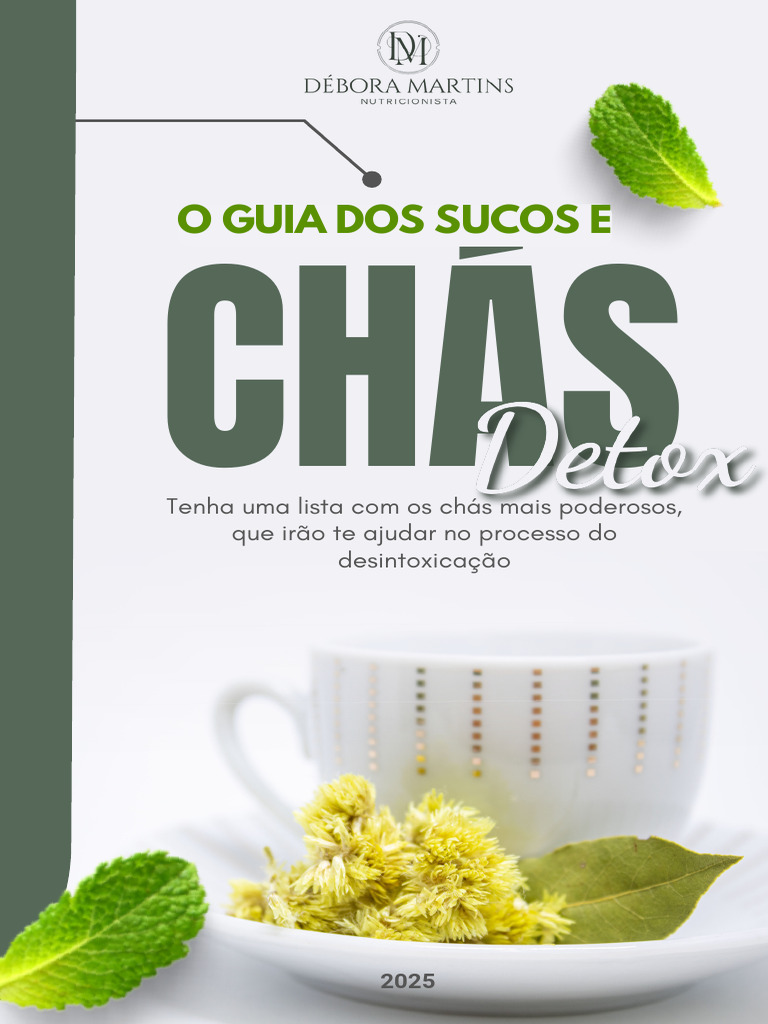 Chás Detox: Receitas e Benefícios | PDF | Chá | Hipertensão