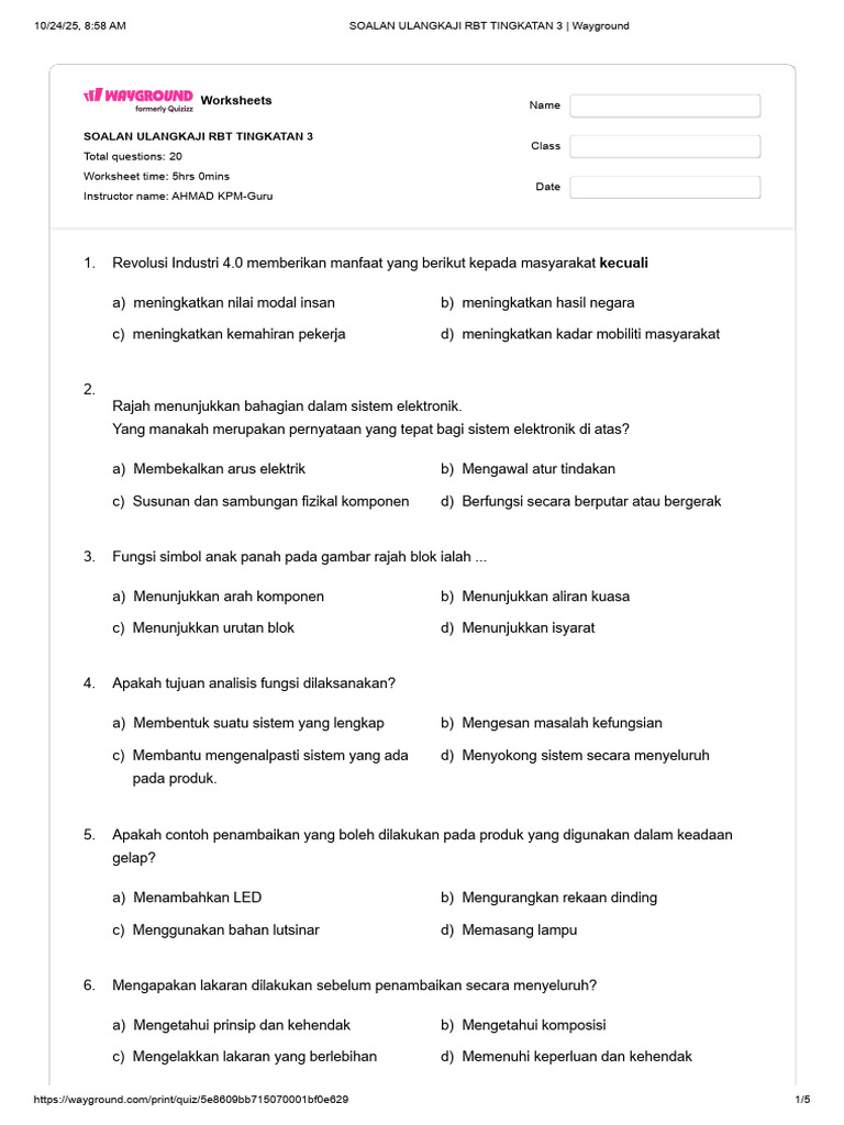 RBT f3 | PDF