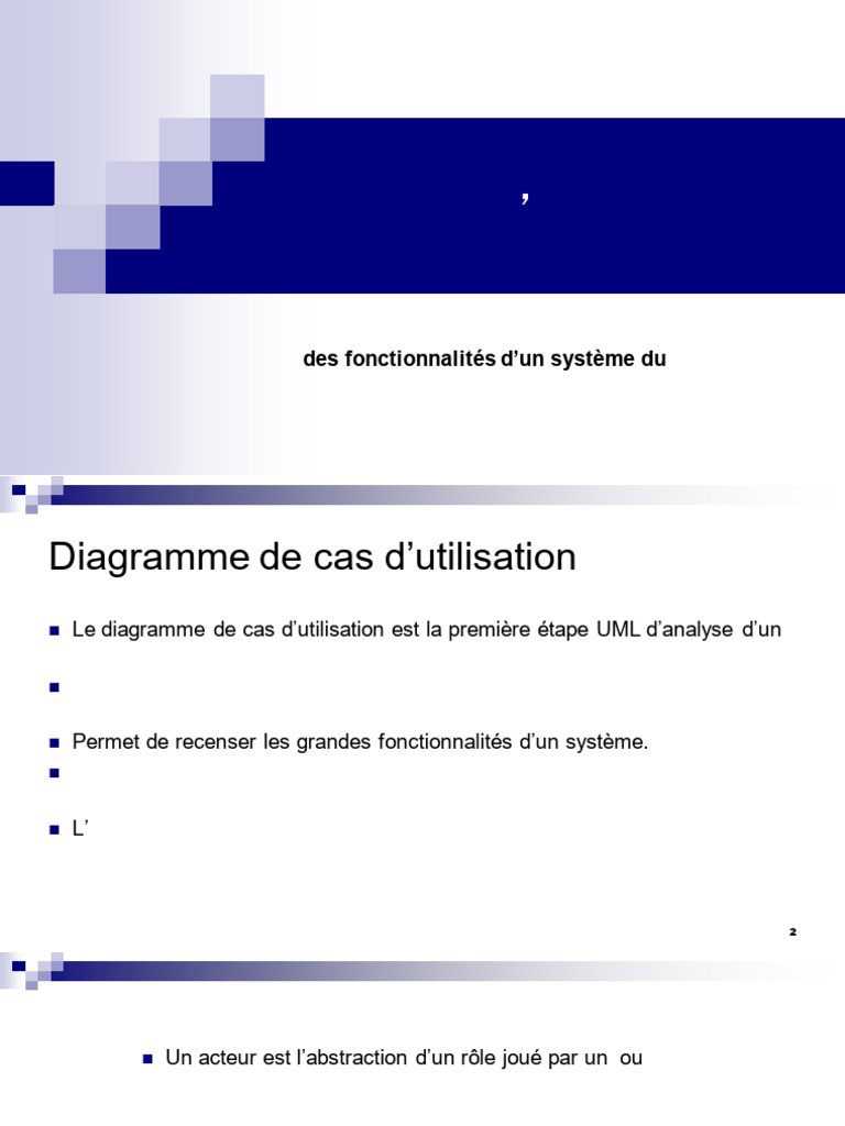 Diagramme de Cas Dutilisation | PDF | Cas d'utilisation | Informatique