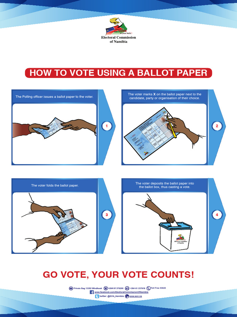 How to Vote in Namibia's Elections | PDF | Voting | Elections