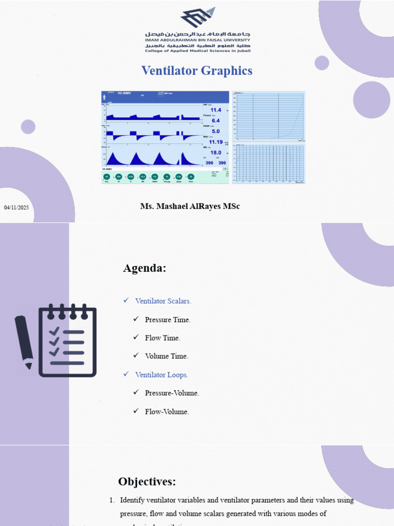 #9 Ventilator Graphics | PDF | Exhalation | Pulmonology