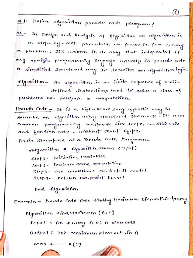 Daa Notes | PDF