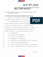 A Bill For An Act: Wb. No