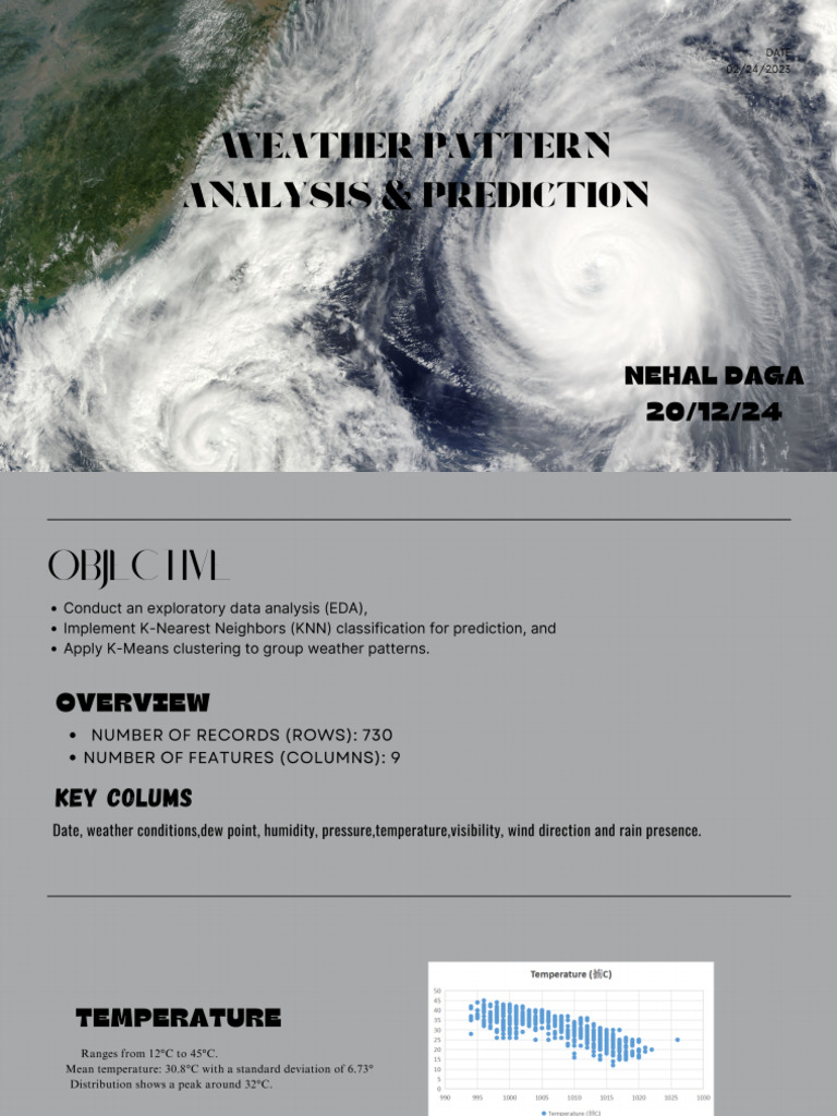 Weather Pattern Analysis and Prediction | PDF