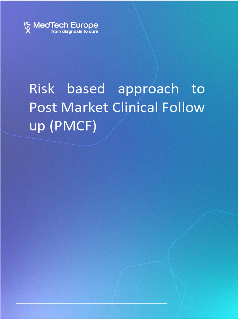 Risk-Based PMCF Approach Overview | PDF | Medical Device | Health Care