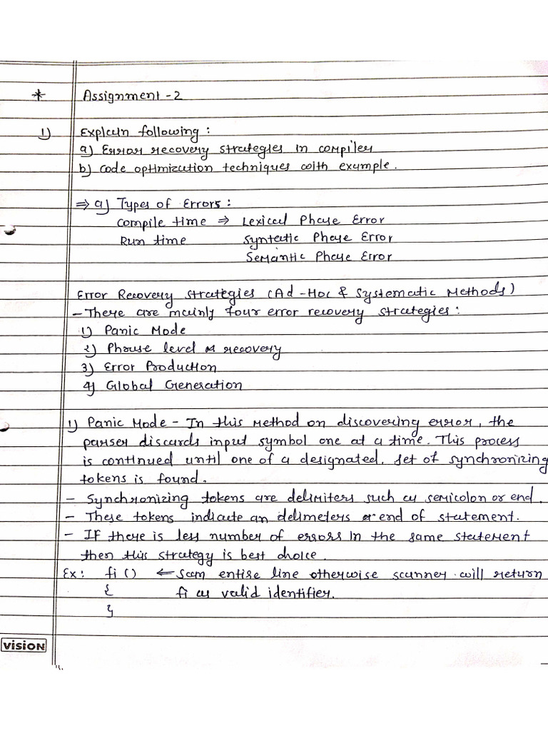 CD Assignment 2 | PDF