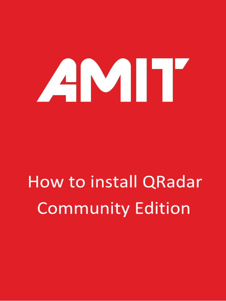 QRadar CE Installation Guide | PDF